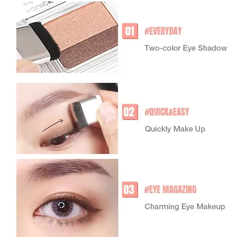 2-Color Gradient Eye Shadow Stick
