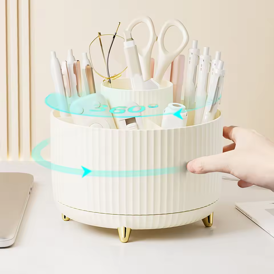360° Rotating Makeup Storage Organizer