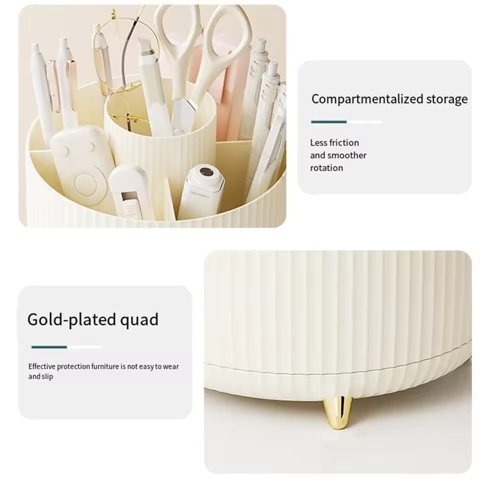 360° Rotating Makeup Storage Organizer