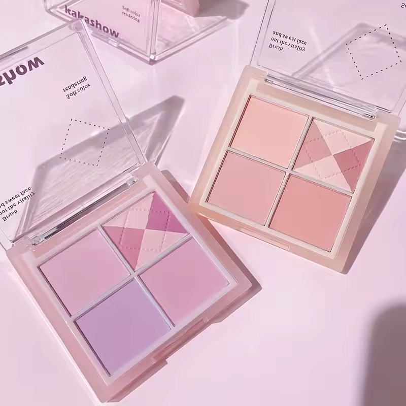 Coral Pink Mineral Blush Powder