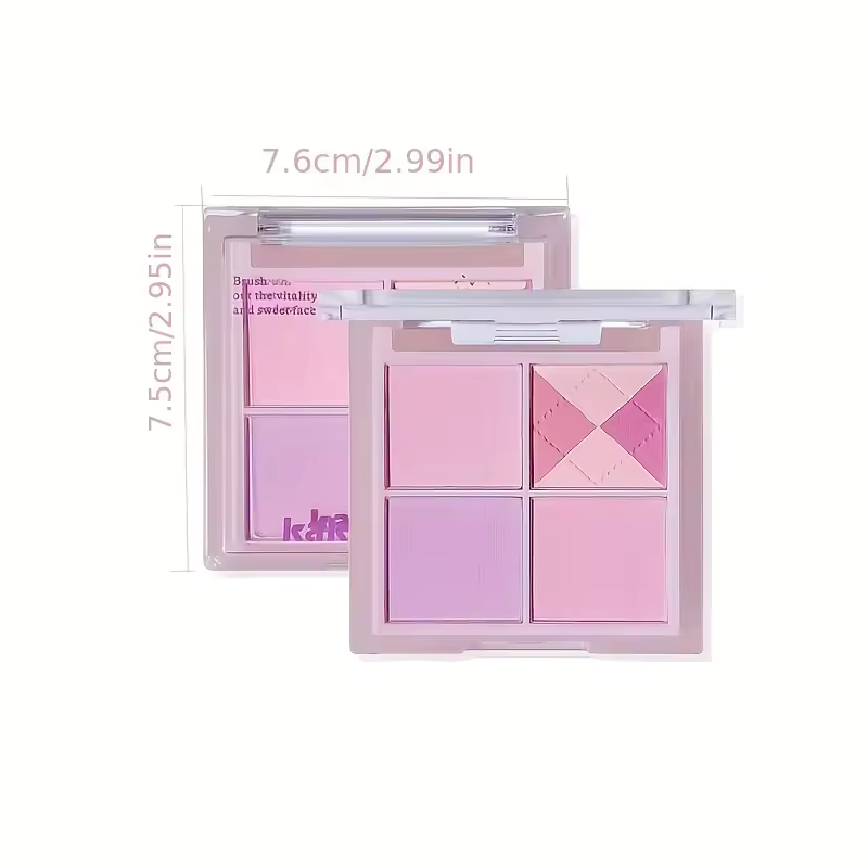 Coral Pink Mineral Blush Powder