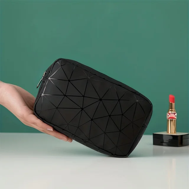 Portable Makeup Storage Bag Geometric