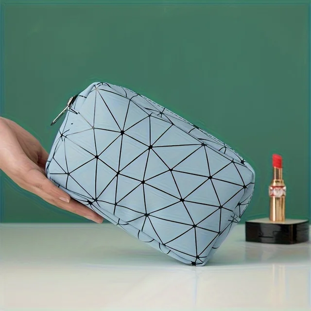 Portable Makeup Storage Bag Geometric