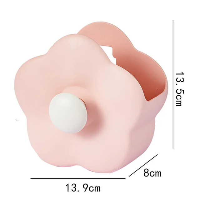 Flower Makeup Brush Storage Box